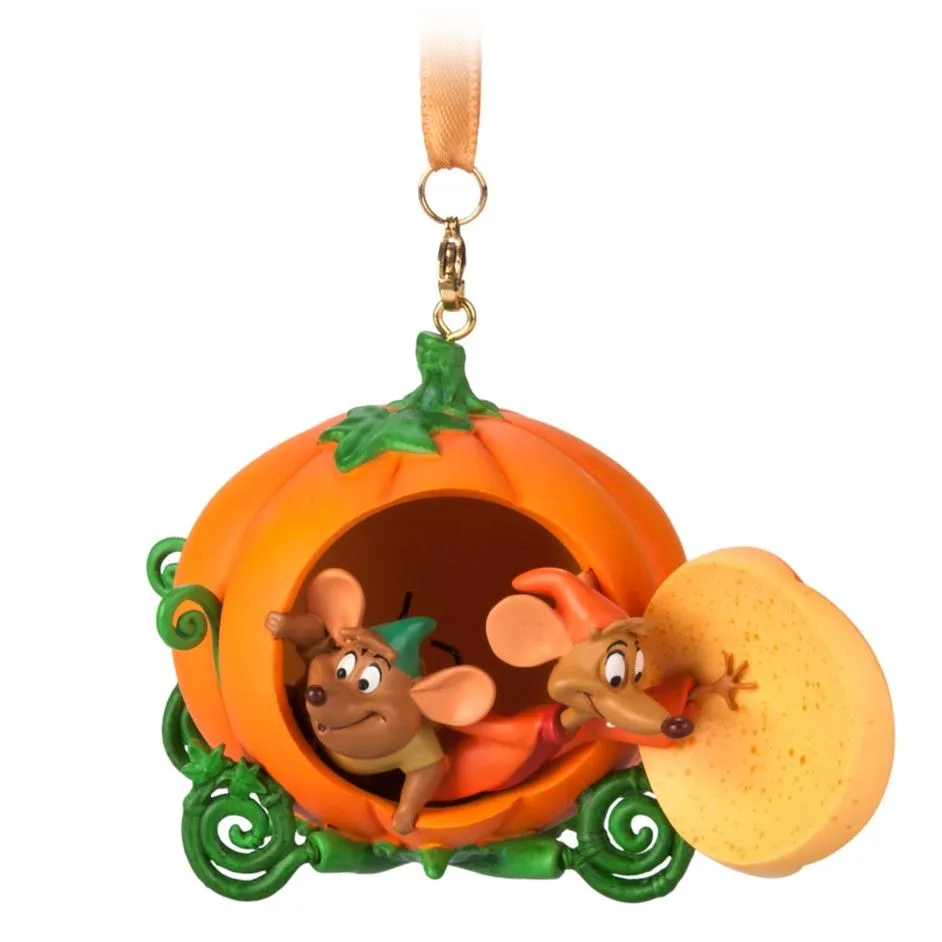 Cenicienta Gus Gus Ornamento Navideño Calabaza – Accesorios-Mexicali
