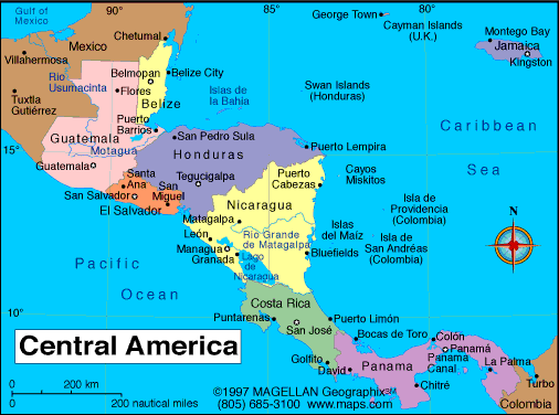 Central America Atlas: Maps and Online Resources Central America Atlas: Maps and Online Resources