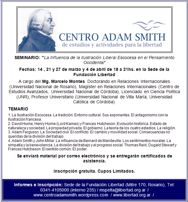 Centro Adam Smith | Centro de Estudios y Actividades Liberales de ...