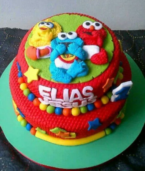 PLAZA SESAMO | TORTAS INFANTILES | Pinterest