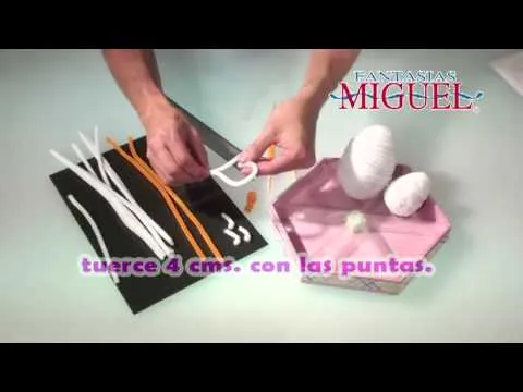 Como hacer un Centro de mesa para Baby Shower-2 - YouTube