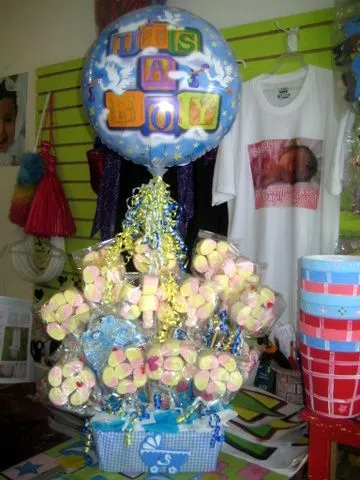Centros de mesas para baby shower con globos - Imagui Centros de mesas para baby shower con globos - Imagui