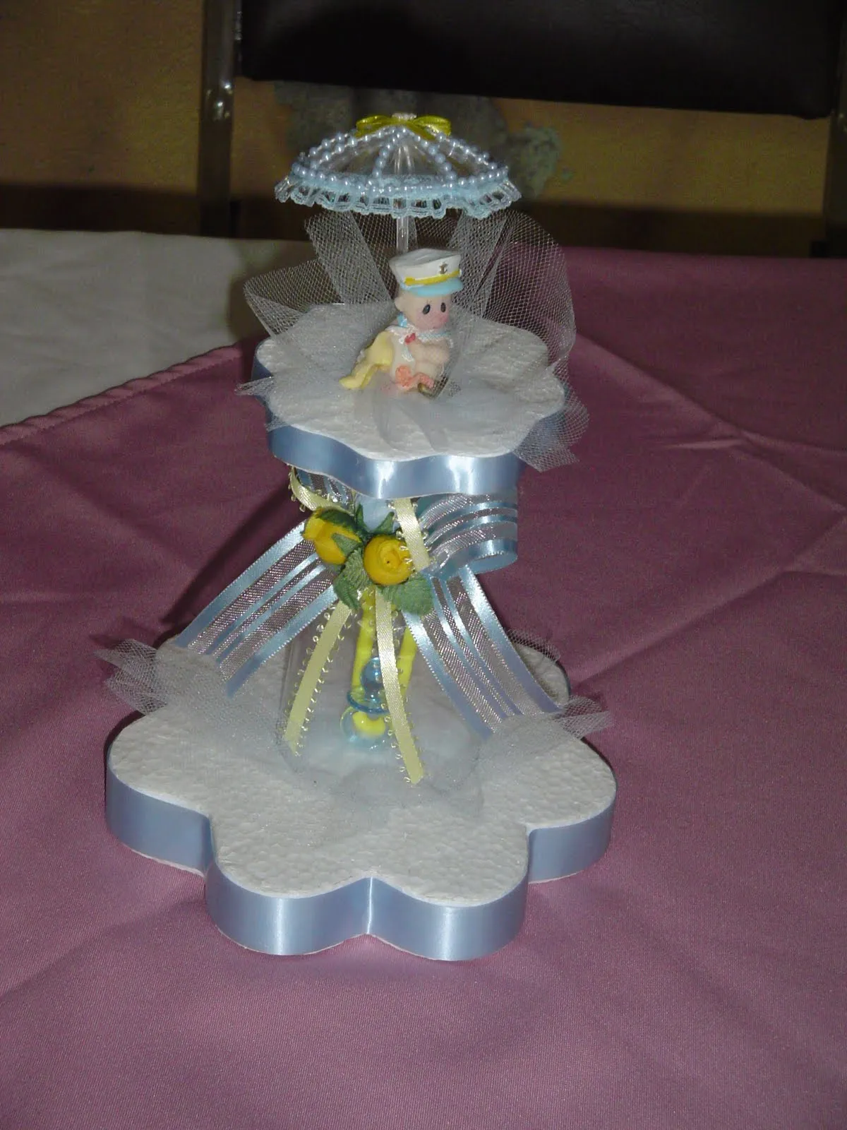 centro de mesa para baby shower niño y niña centro de mesa para baby shower niño y niña