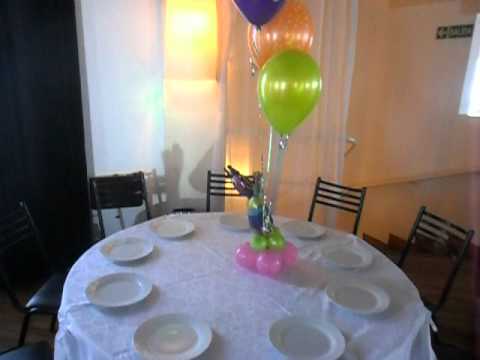 CENTRO DE MESA BACKYARDIGANS 2 POR GRACIELA SANABRIA - YouTube