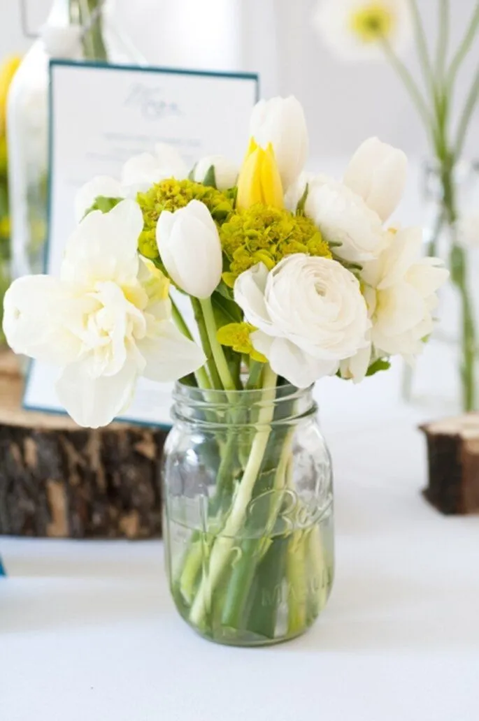 Cómo hacer el centro de mesa para mi boda