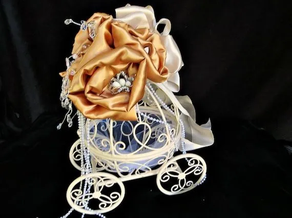 Centro de mesa de bodas de oro tarjeta y deseo por thealteredchick Centro de mesa de bodas de oro tarjeta y deseo por thealteredchick