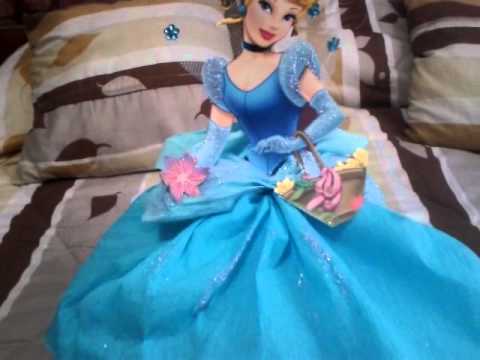 centro de mesa cenicienta 2 - YouTube