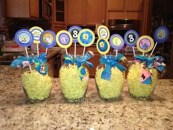 CENTRO DE MESA CON CIRCULOS | 1rst birthday Monster University ... CENTRO DE MESA CON CIRCULOS | 1rst birthday Monster University ...