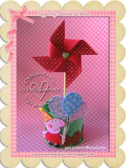 centro de mesa | cumple pepa pig | Pinterest | Mesas, Peppa Pig ... centro de mesa | cumple pepa pig | Pinterest | Mesas, Peppa Pig ...