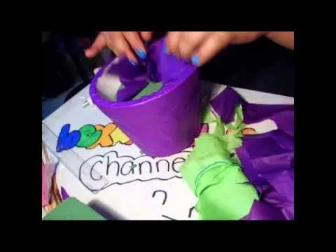 centro de mesa para fiestas - YouTube