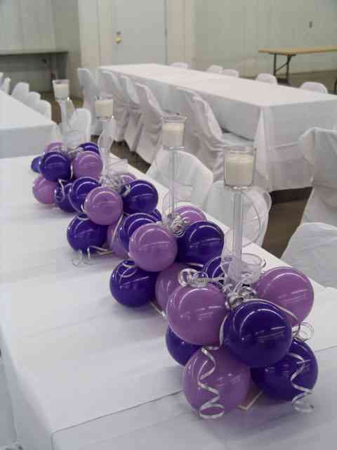 Centro de mesa con globos - Video Decoración