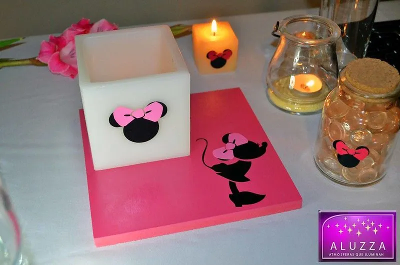 Centro De Mesa Minnie Mouse Aluzza. - $ 75.00 en MercadoLibre Centro De Mesa Minnie Mouse Aluzza. - $ 75.00 en MercadoLibre