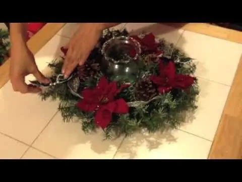 Centro de Mesa Navideño - YouTube