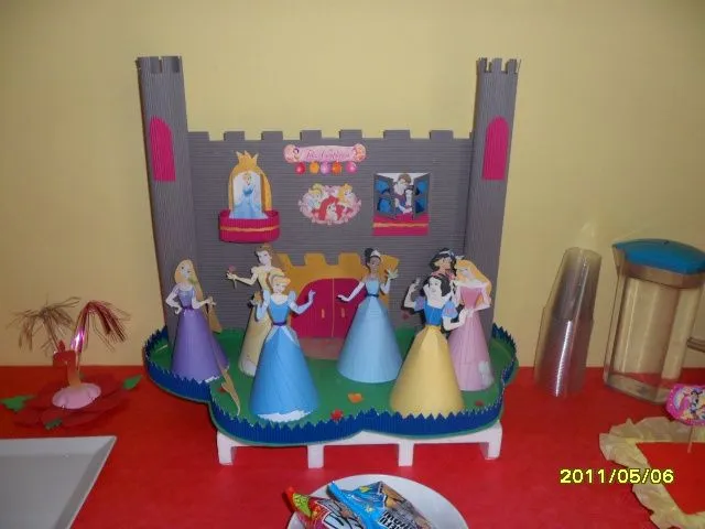 Centro de mesa Princesas dysney | Invitado