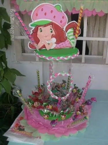 centro de mesa de rosita fresita | Cotillones Centros De Mesa ...