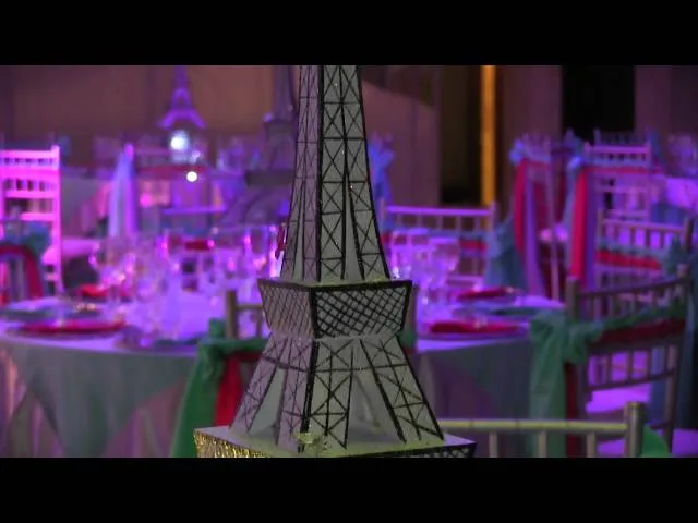 Centro de Mesa Tematica Paris - YouTube