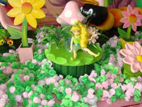 Centro de Mesa Tinker Bell para Festa In - Youtube Downloader mp3