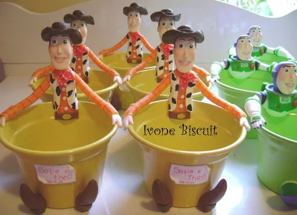 CENTRO DE MESA TOY STORY | Ivone Biscuit | Elo7