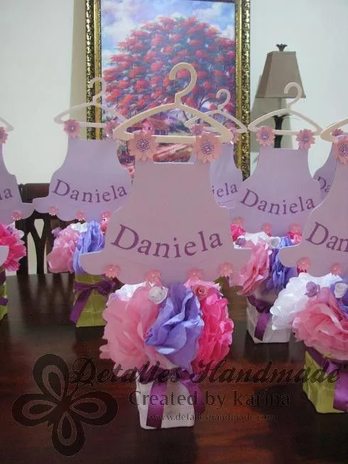 Arreglos de mesa para baby shower de Minnie - Imagui