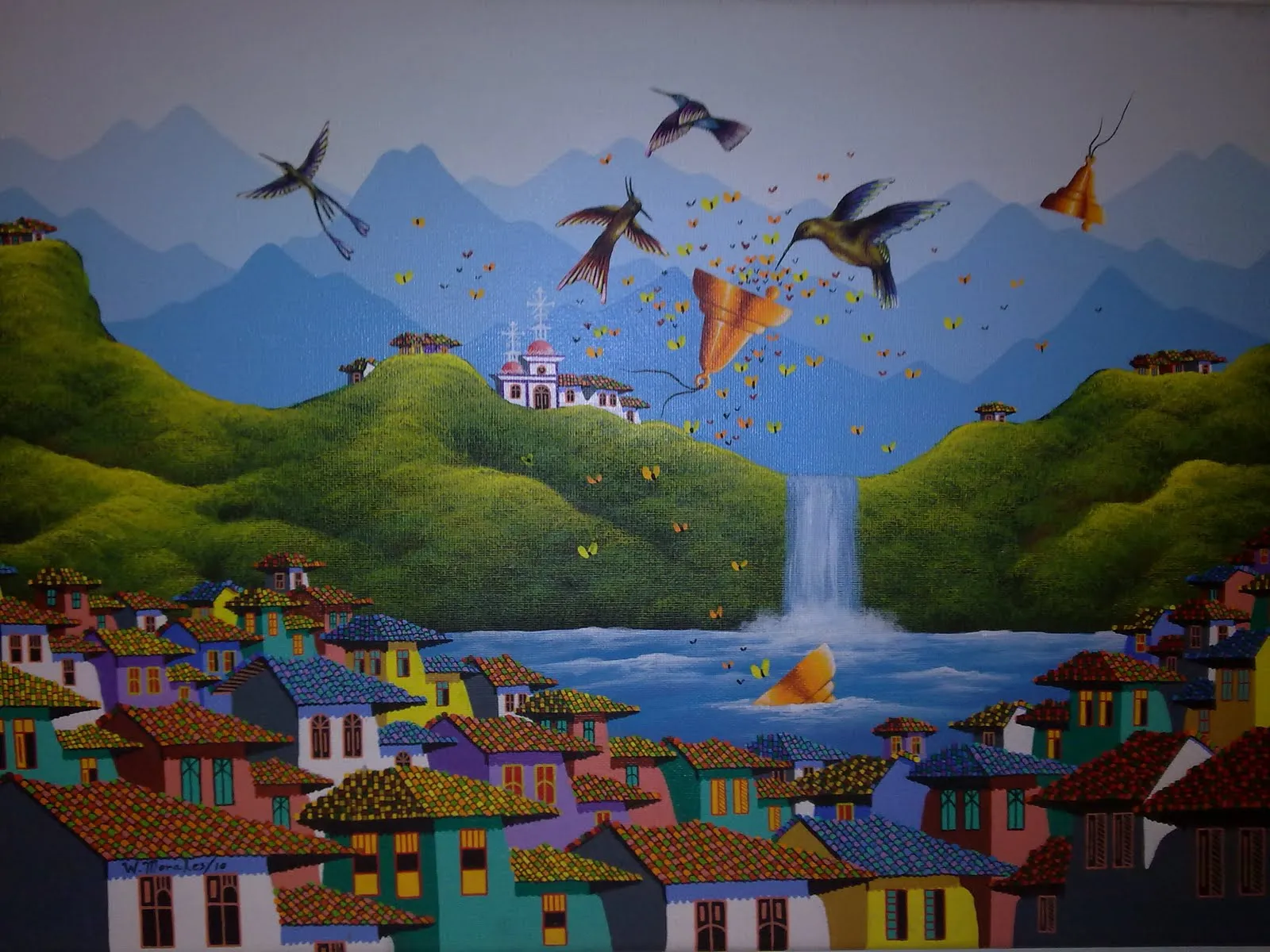 CENTRO SOCIOCULTURAL ÁGATA: EXPOSICIÓN DE PINTURA NAIF