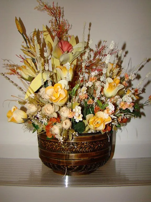 centros de flores artificiales | Decorar tu casa es facilisimo.com centros de flores artificiales | Decorar tu casa es facilisimo.com