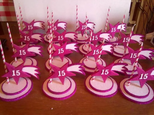 Centros de mesa para 15 años: una decoración preciosa Centros de mesa para 15 años: una decoración preciosa