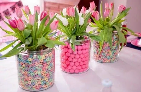 CENTROS DE MESA PARA EL BABY SHOWER | DECORACIÓN, TU BEBÉ ...