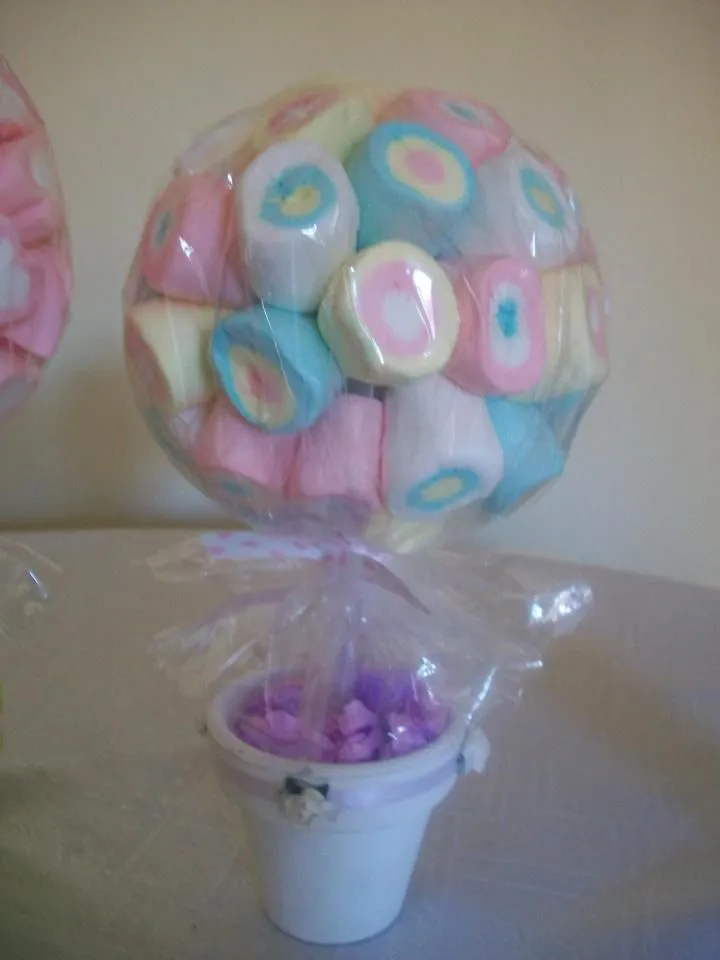 Topiarios para baby shower - Imagui