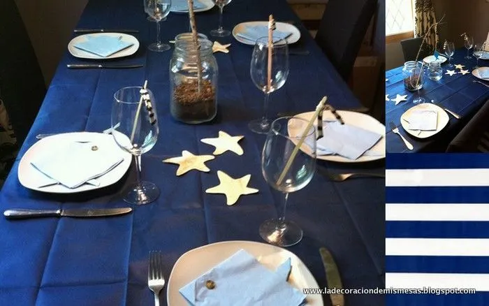la decoración de mis mesas: Decoración de mesas: Estilo marinero la decoración de mis mesas: Decoración de mesas: Estilo marinero