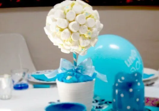 8 Centros de mesa para Baby Shower ¡paso a paso! | Mesas, Baby ...