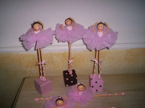 Centros de mesa de barbie bailarina - Imagui