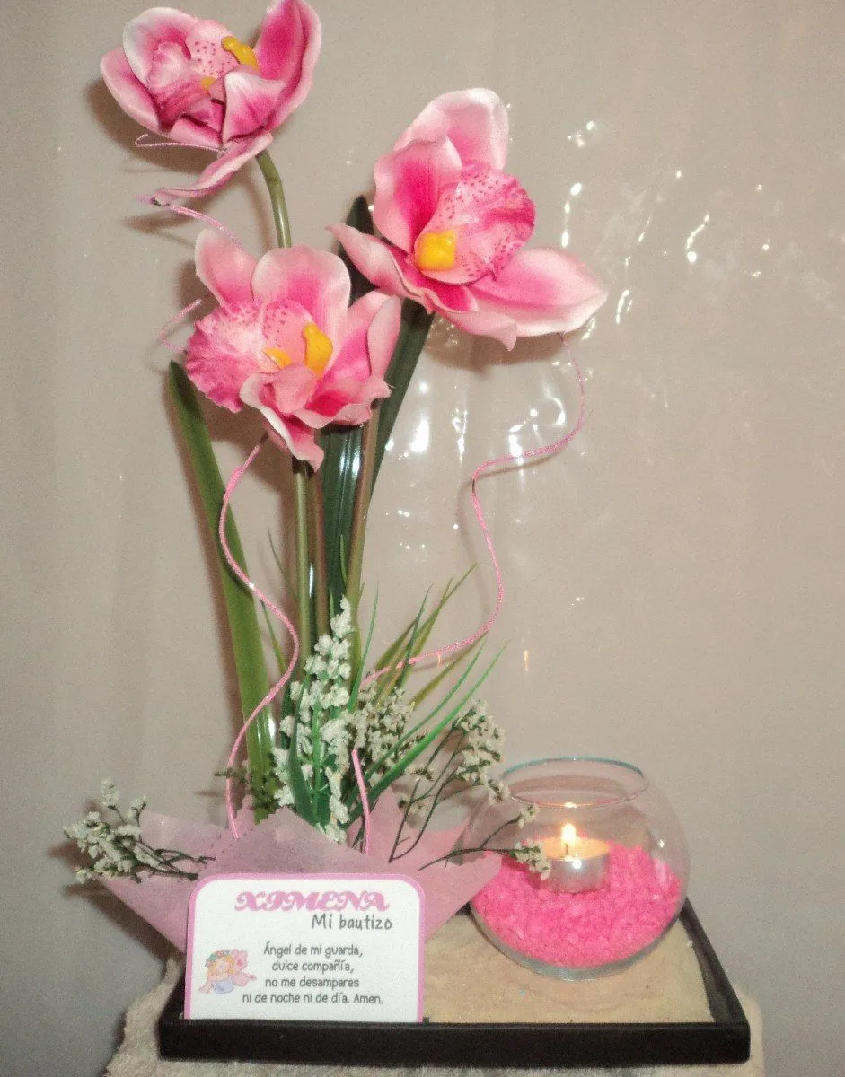 Centros De Mesa Para Bautizo, Boda, 3 Años, Vx Años - $ 105.00 en ...