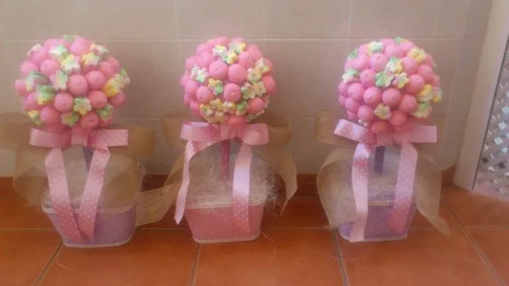 Centros de mesa para bautizo de erika | baby.shower | Pinterest