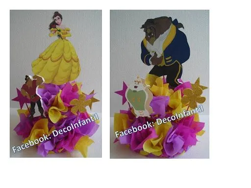 La bella y la bestia arreglos - Imagui