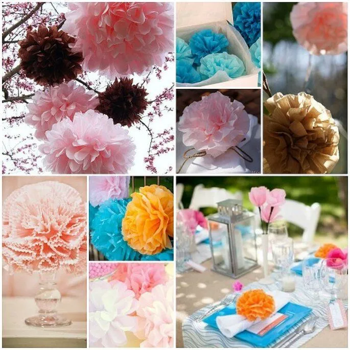 Los centros de mesa más bonitos y originales para tu boda