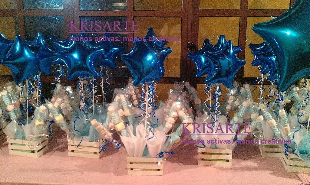 Centros De Mesa Con Brochetas Ideales Para Bautizo O Baby Shower ... Centros De Mesa Con Brochetas Ideales Para Bautizo O Baby Shower ...