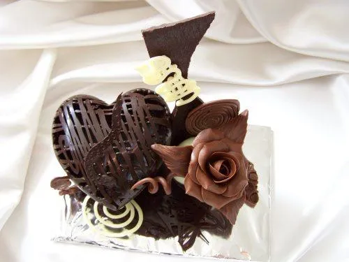 Centros de mesa de chocolate - Paperblog