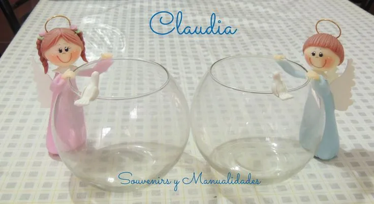 Centros de mesa para comunión o bautismo .- | ♥ Mis trabajos en ...