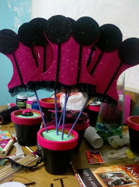 Mis centros de mesa para la despedida - Foro Antes de la boda ... Mis centros de mesa para la despedida - Foro Antes de la boda ...