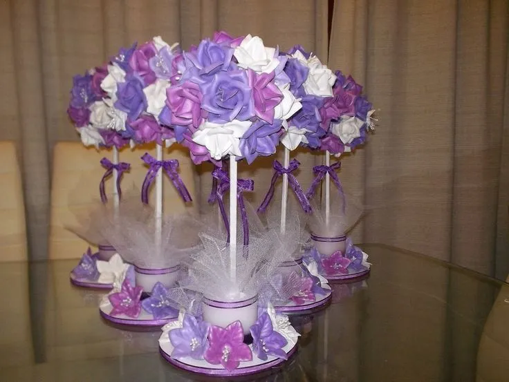 centros de mesa con flores de goma eva - Buscar con Google ... centros de mesa con flores de goma eva - Buscar con Google ...