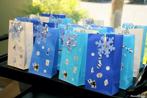 Centros de Mesa de FROZEN, decoración y más - Manualidades MamaFlor