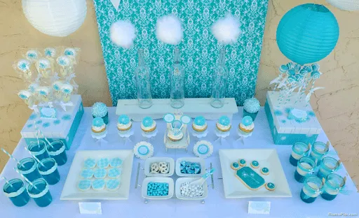 Centros de Mesa de FROZEN, decoración y más - Manualidades MamaFlor