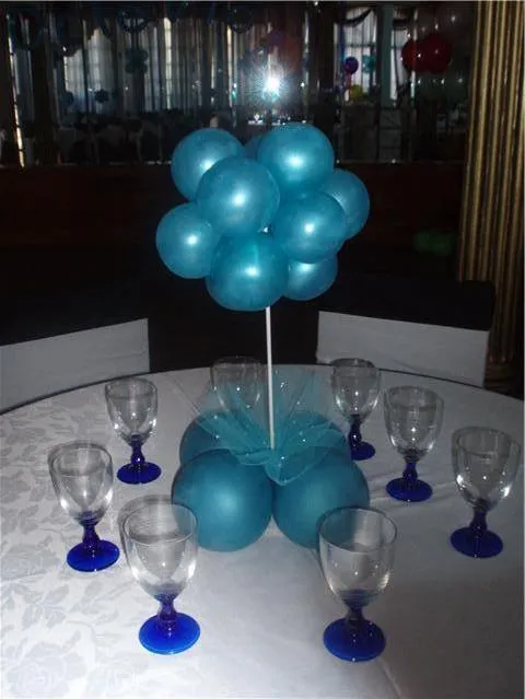 Centros de mesa para fiestas infantiles con globos - Imagui Centros de mesa para fiestas infantiles con globos - Imagui