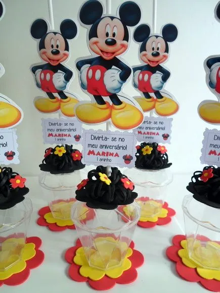 Centros De Mesa Infantiles Mimi Minnie Mouse Mickey Cars Vmj 120 ...