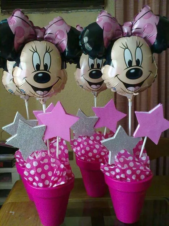 Centros de mesa minnie | Fiesta infantil | Pinterest | Mesas Centros de mesa minnie | Fiesta infantil | Pinterest | Mesas