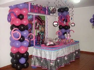 Centros de mesa de moster high - Imagui