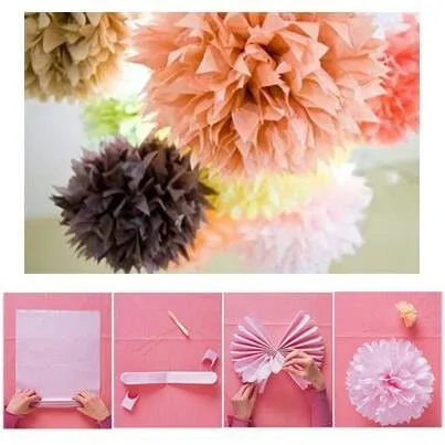 Centros de mesa con papel china | Ideas para manualidades ... Centros de mesa con papel china | Ideas para manualidades ...