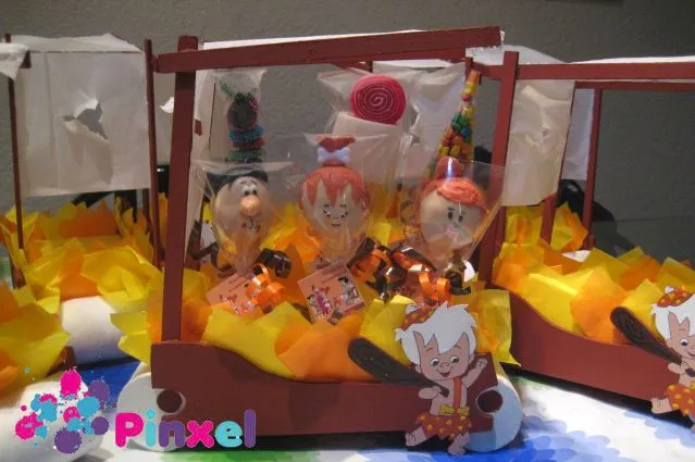 Pinxel, decoración souvenirs: Fiesta Picapiedra Pinxel, decoración souvenirs: Fiesta Picapiedra