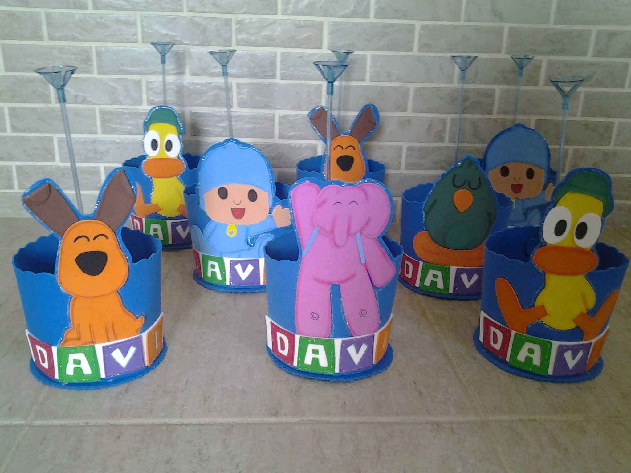 Centros de mesa de Pocoyo - Imagui