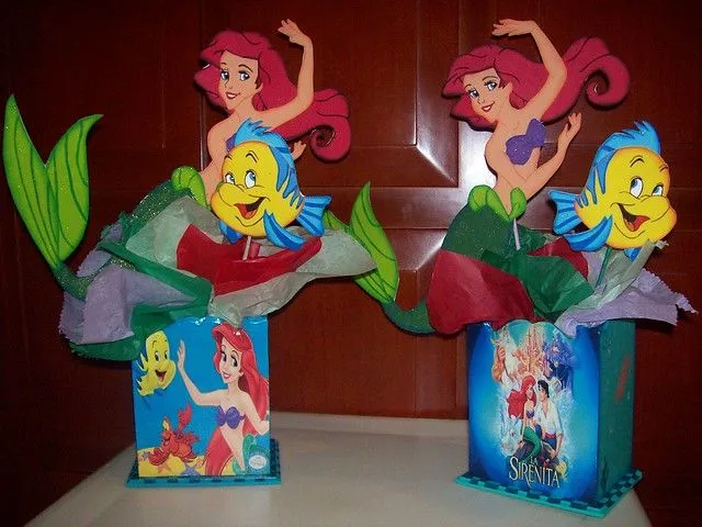 Centros de Mesa de la Sirenita | Flickr - Photo Sharing!